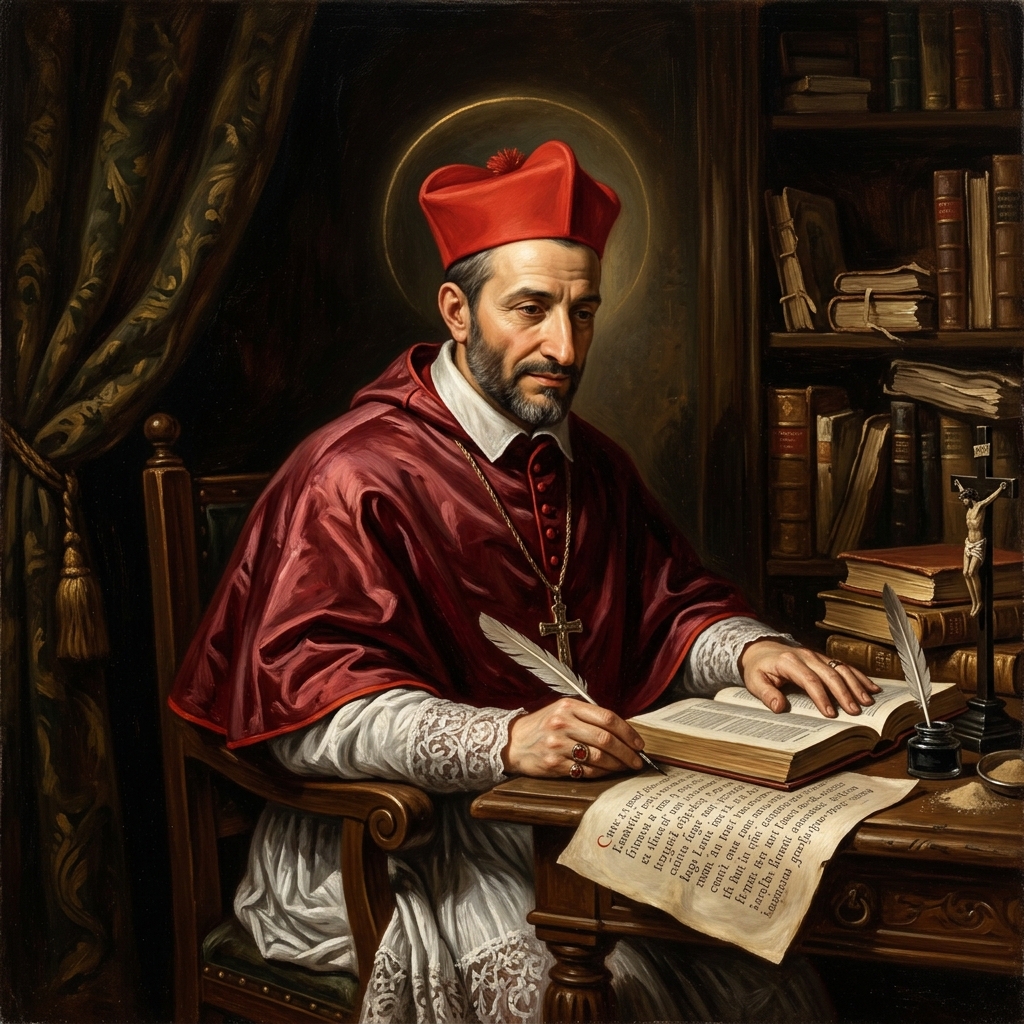 Portrait de Saint Charles Borromée